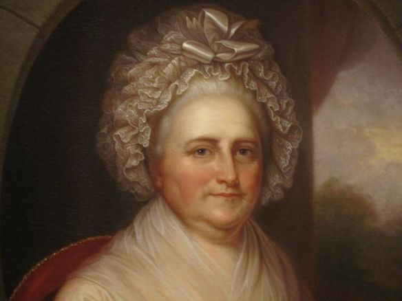 Martha Washington by Rembrandt Peale, National Portrait Gallery